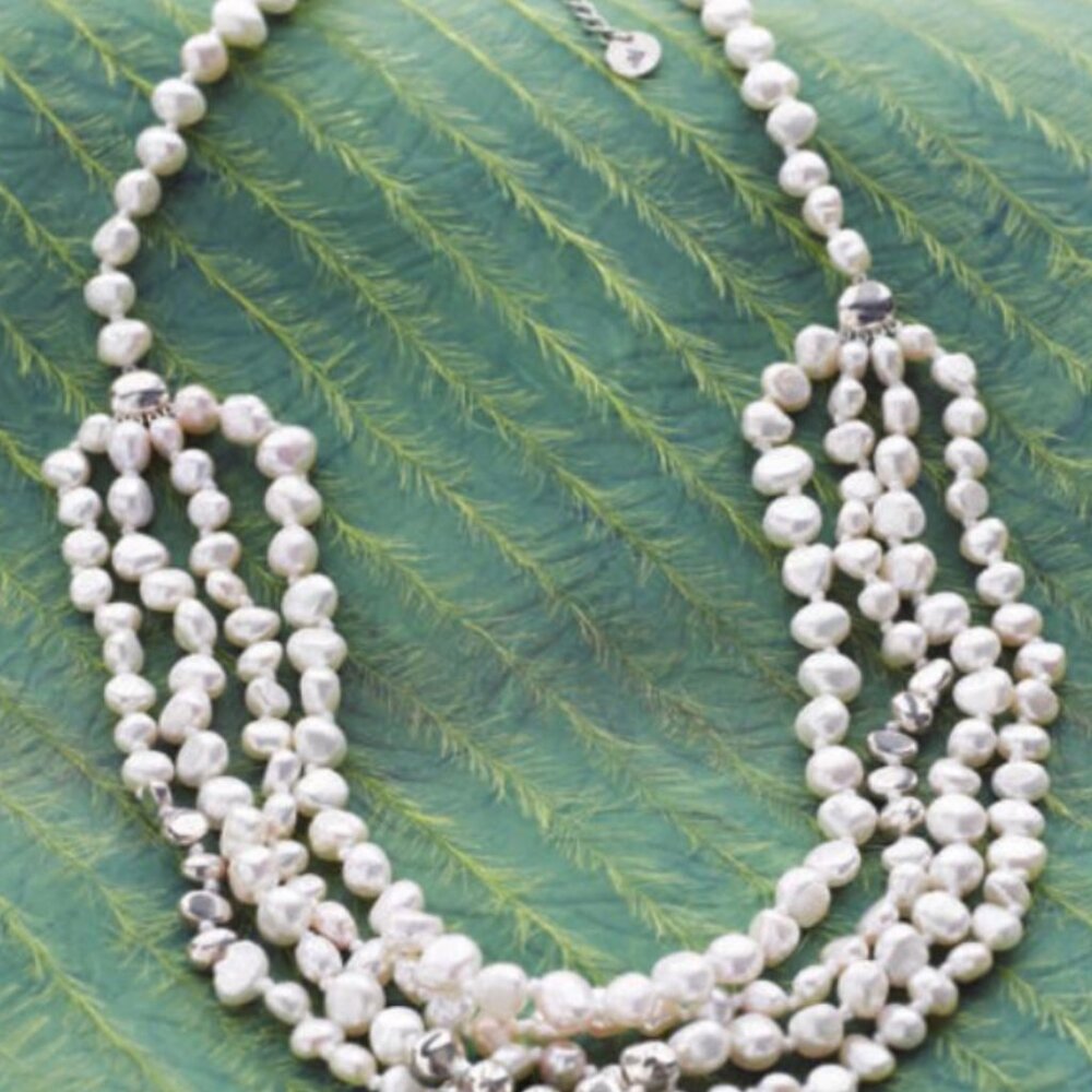 Silpada Layer Cake Pearl Necklace